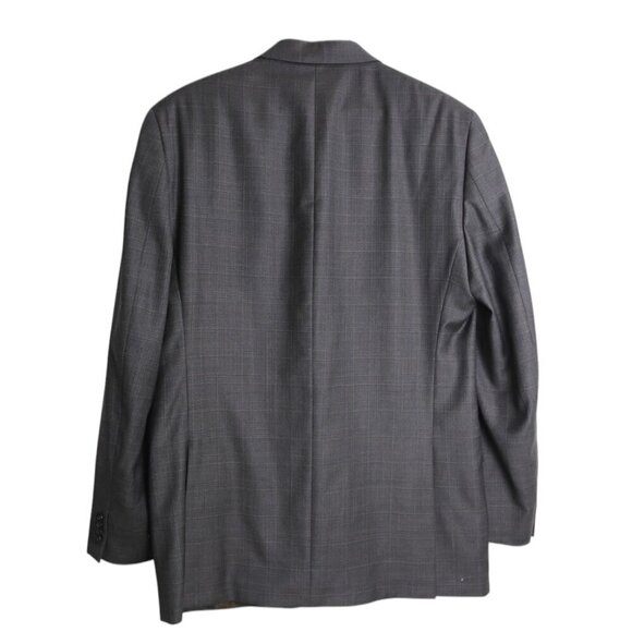 Michael Kors 100% Wool Classic Single Breasted Men's Grey Blazer Coat Size 42L - Picture 4 of 8